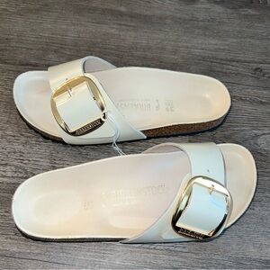 Birkenstock Madrid big buckle slide size 39